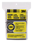 3M 000 Grade Extra Fine Steel Wool Pad 6 pk