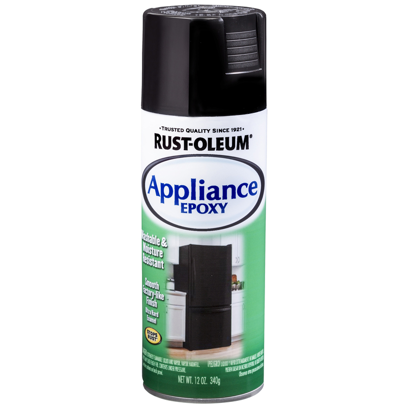 Rust-Oleum Specialty Gloss Black Oil-Based Appliance Epoxy 12 oz
