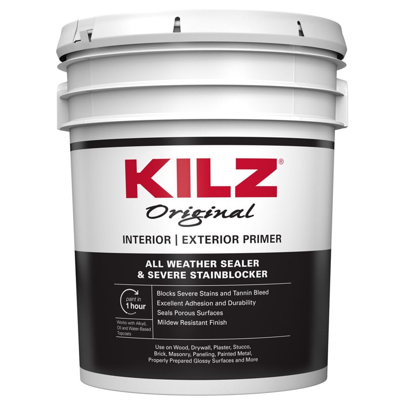 KILZ Original White Matte Oil-Based Alkyd Oil Primer 5 gal