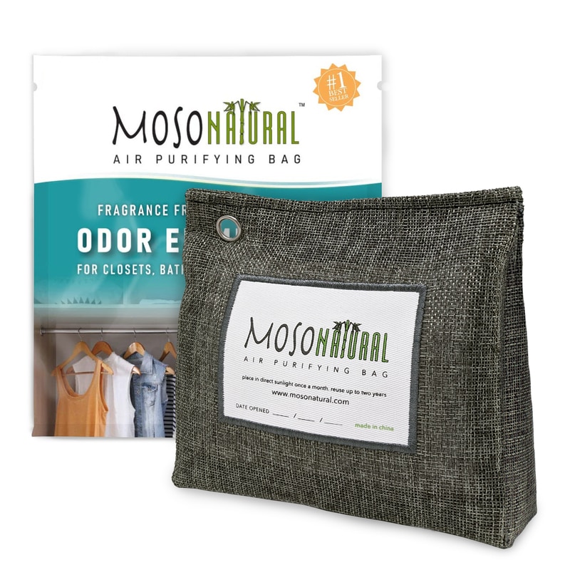 Moso Natural Unscented Scent Air Purifying Bag 300 oz Solid