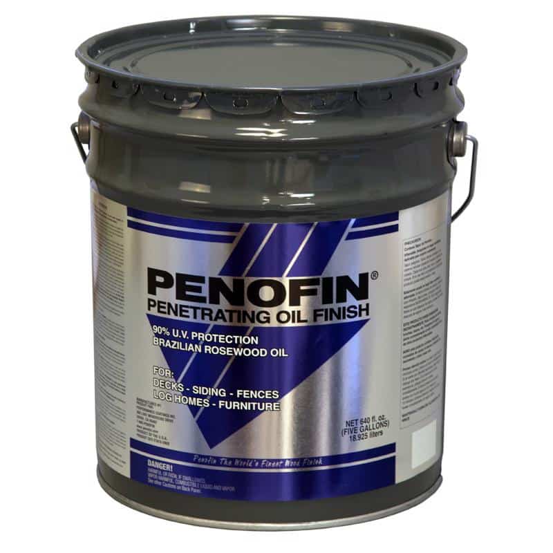 Penofin Semi-Transparent Chestnut Oil-Based Penetrating Wood Stain 5 gal