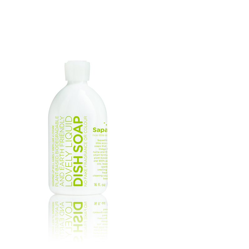 Sapadilla Rosemary Scent Liquid Dish Soap 16 oz