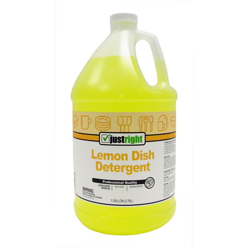 Maintex Just Right Lemon Scent Liquid Dish Soap 1 gal
