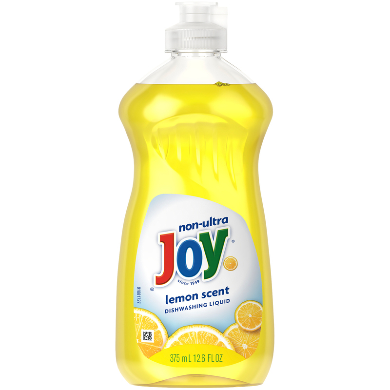 Joy Non-Ultra Lemon Scent Liquid Dish Soap 12.6 oz 1 pk