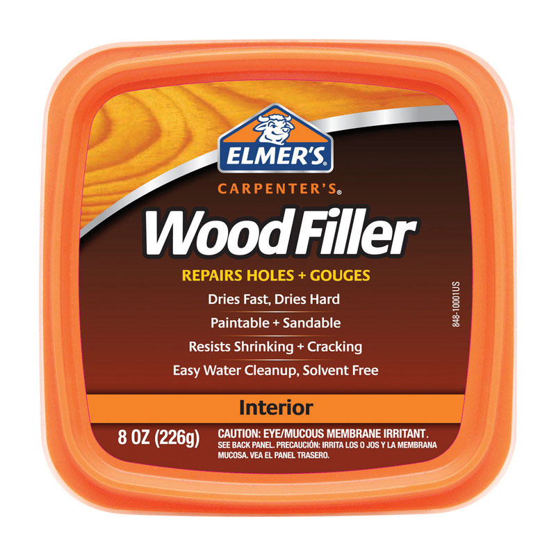 Elmer's Carpenter's Light Brown Wood Filler 8 oz