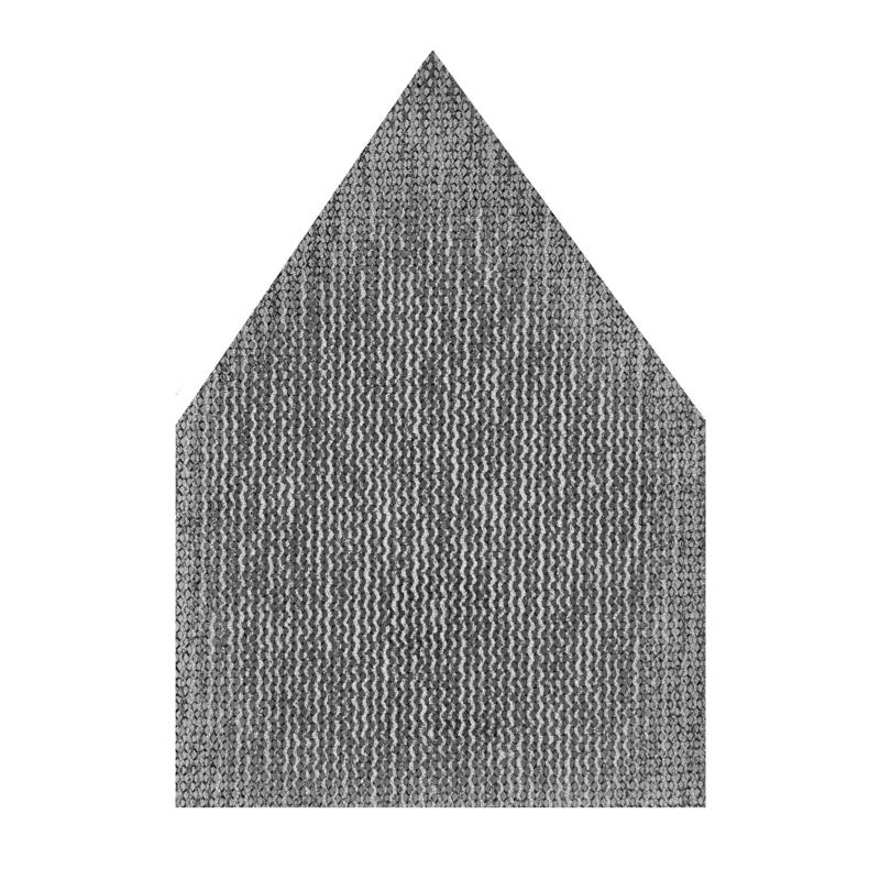 Milwaukee M12 3.75 in. L X 3.625 in. W Aluminum Oxide 120 Grit Medium Sanding Sheet