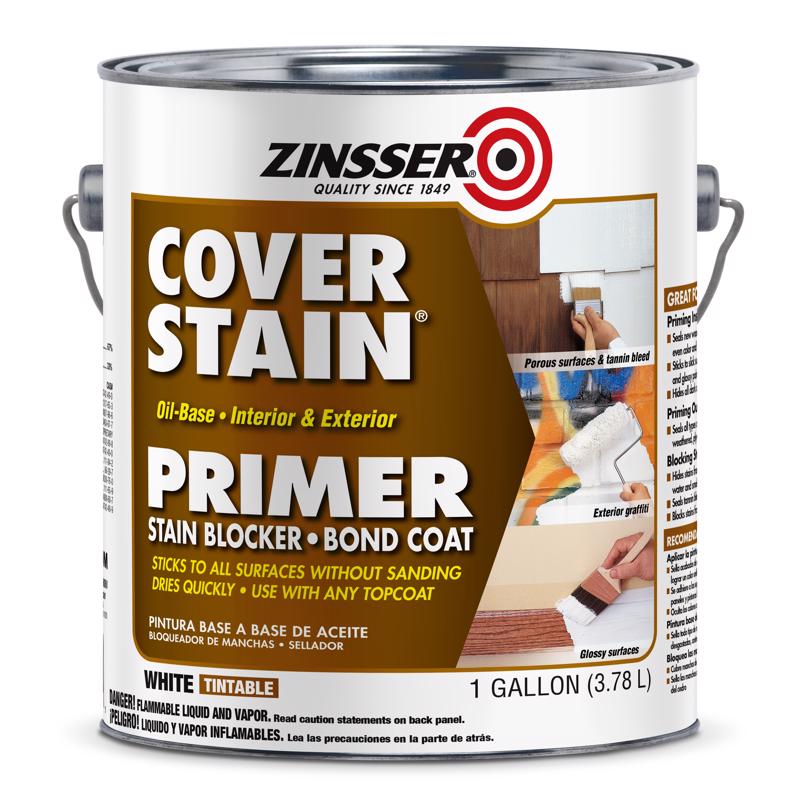 Zinsser Cover Stain White Oil-Based Alkyd Primer and Sealer 1 gal