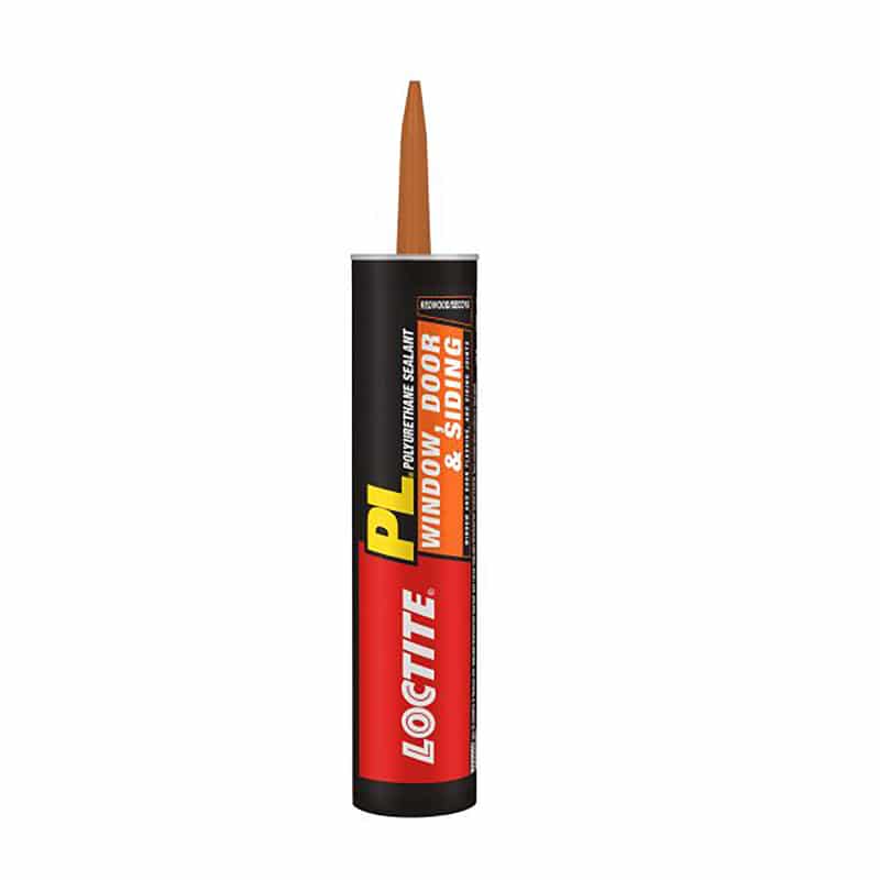 Loctite PL S40 Redwood Tan Oil-Based Window Door and Siding Sealant 10 oz