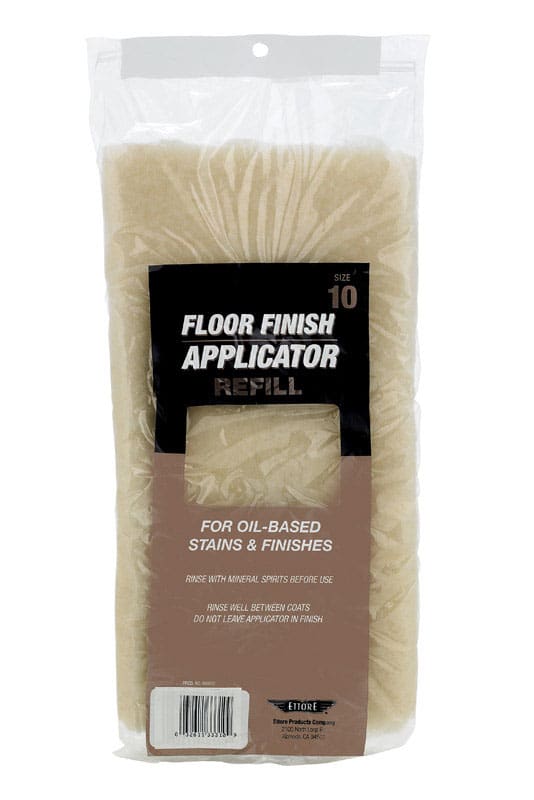 Ettore 10 in. Floor Applicator Microfiber Refill Pad 1 pk