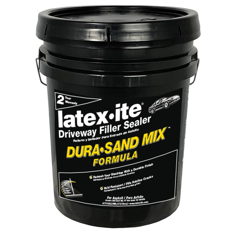 Latex-Ite Black Asphalt Asphalt Driveway Sealer 4.75 gal