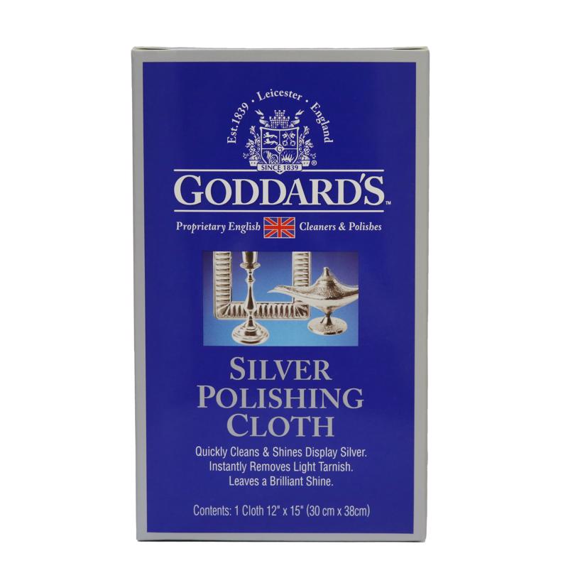 Goddard's Mild Scent Silver Polish 1 wipes Cloth