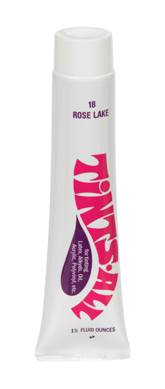 Tints-All Rose Lake Paint Colorant 1.5 oz