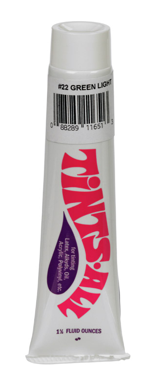 Tints-All Green Light Paint Colorant 1.5 oz
