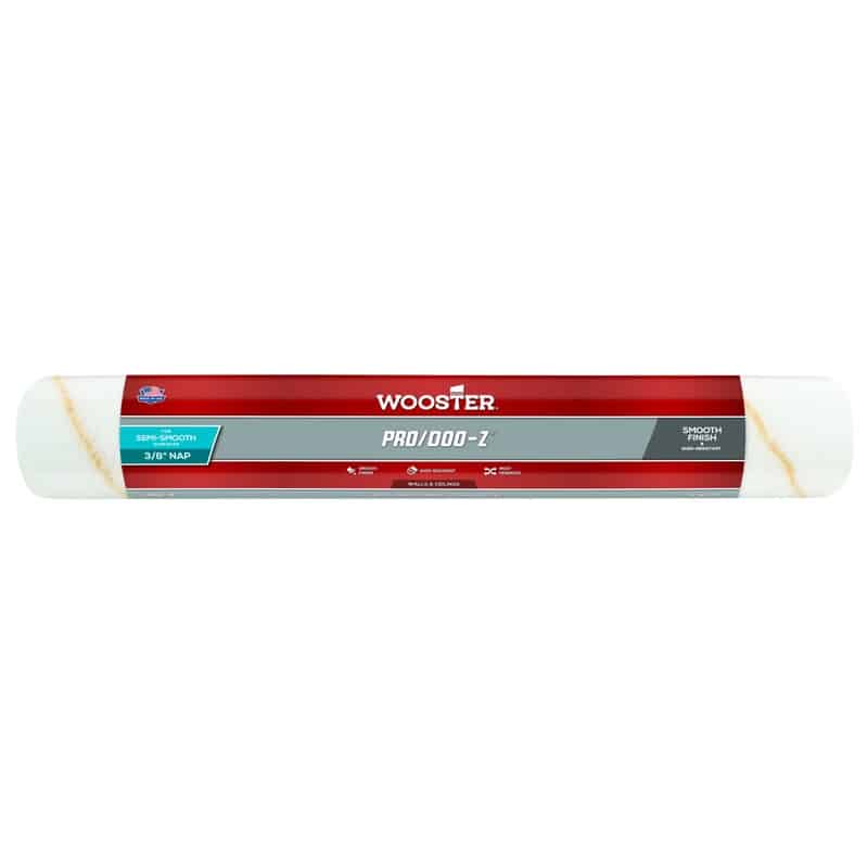 Wooster Pro/Doo-Z Woven Fabric 18 in. W X 3/8 in. Paint Roller Cover 1 pk