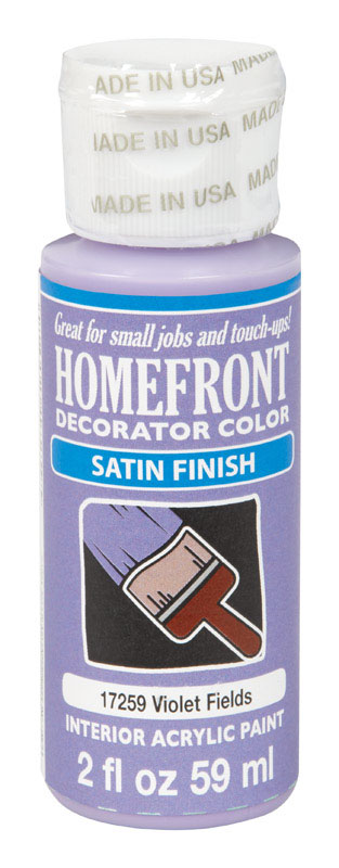 Homefront Satin Violet Fields Hobby Paint 2 oz