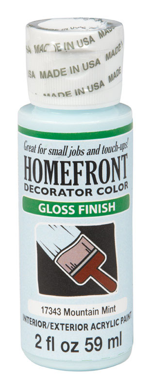 Homefront Gloss Mountain Mint Hobby Paint 2 oz