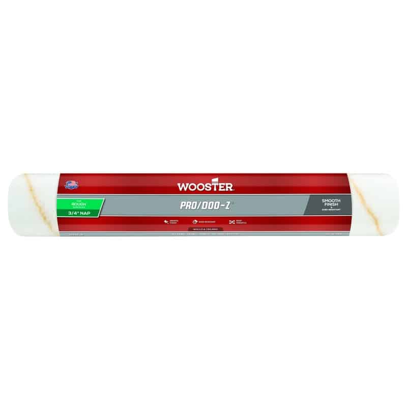 Wooster Pro/Doo-Z Woven Fabric 18 in. W X 3/4 in. Regular Paint Roller Cover 1 pk