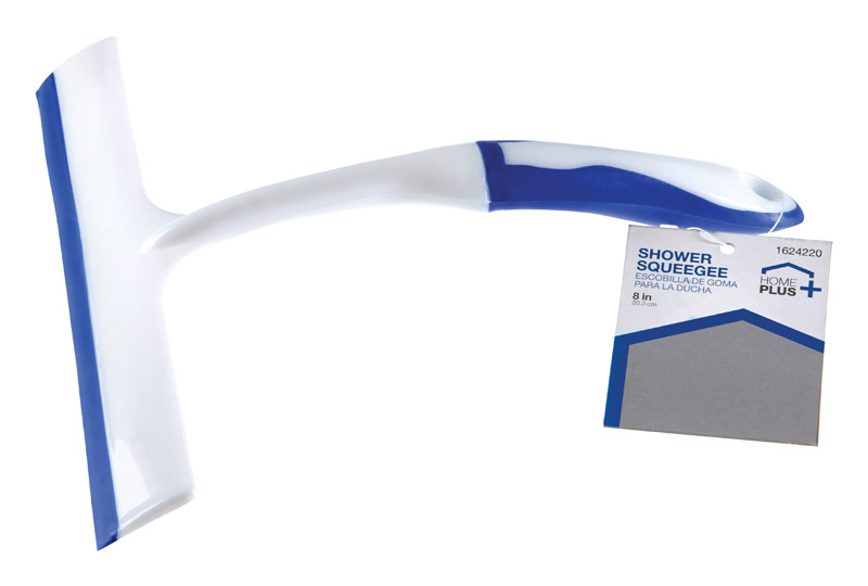 Home Plus 8 in. Plastic Shower Squeegee