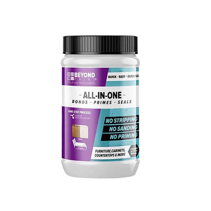 Beyond Paint Matte Soft Gray Water-Based Paint Exterior & Interior 1 qt