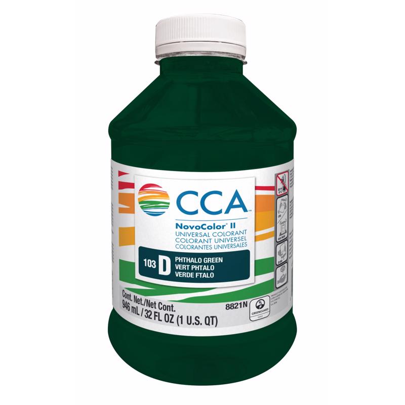 CCA NovoColor II Phthalo Green Paint Colorant 1 qt
