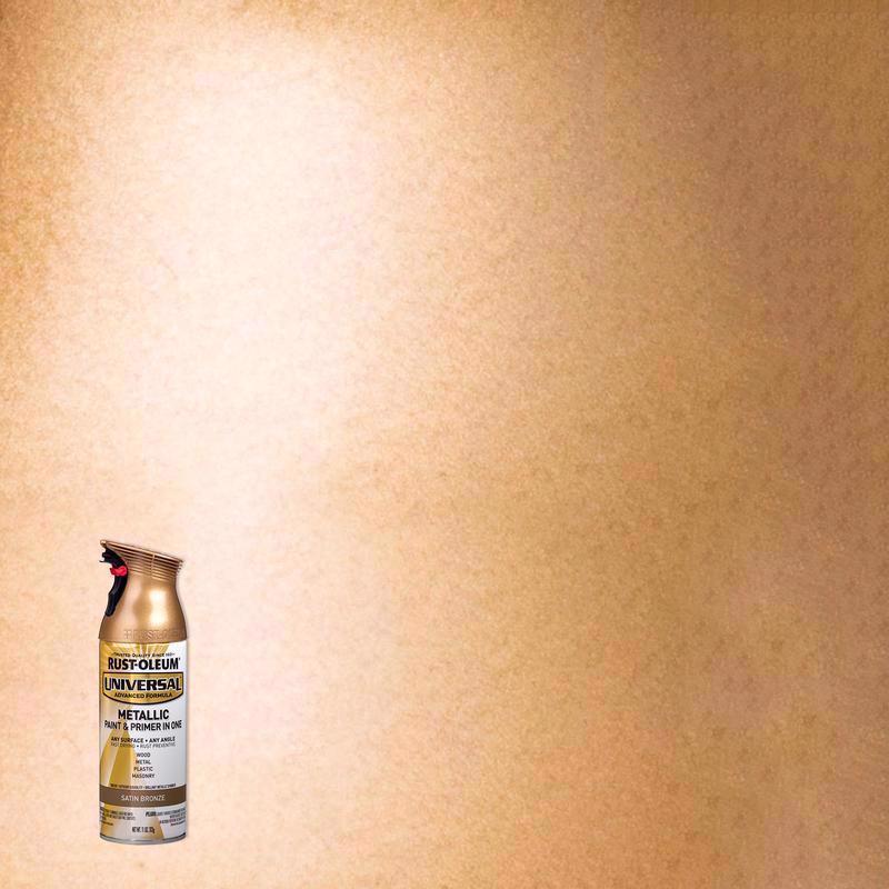 Rust-Oleum Universal Satin Bronze Metallic Spray Paint 11 oz