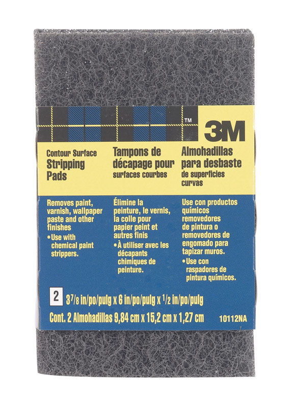 3M 6 in. L X 3-7/8 in. W X 7/16 in. Coarse Heavy Duty Sanding Sponge