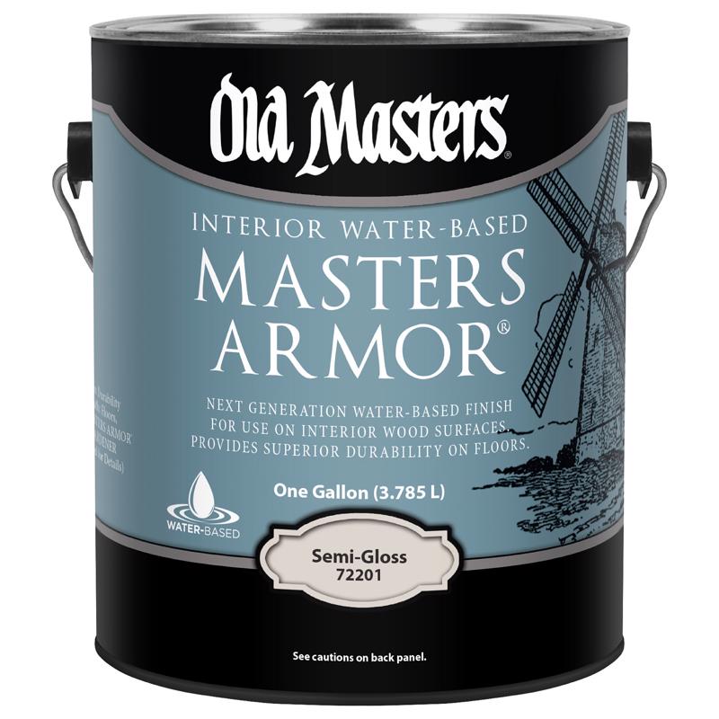 Old Masters Masters Armor Semi-Gloss Clear Water-Based Floor Finish 1 gal