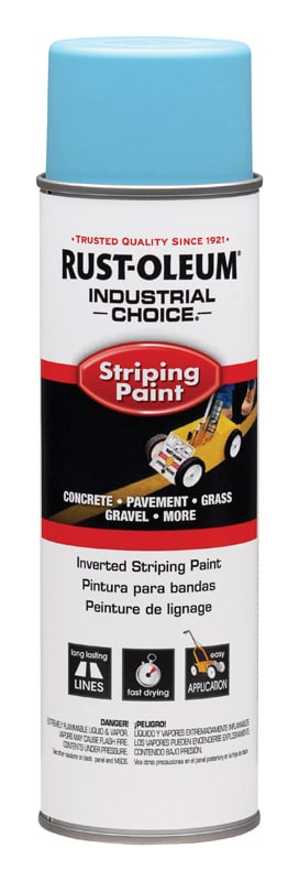 Rust-Oleum Industrial Choice Blue Inverted Striping Paint 18 oz