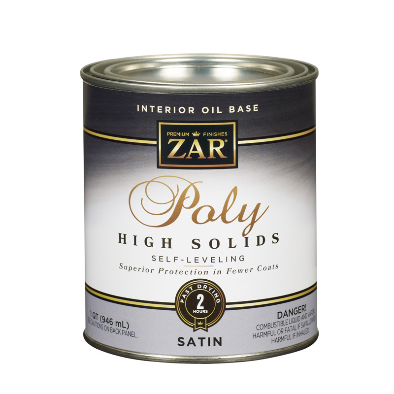 ZAR Satin Clear Oil-Based Polyurethane 1 qt