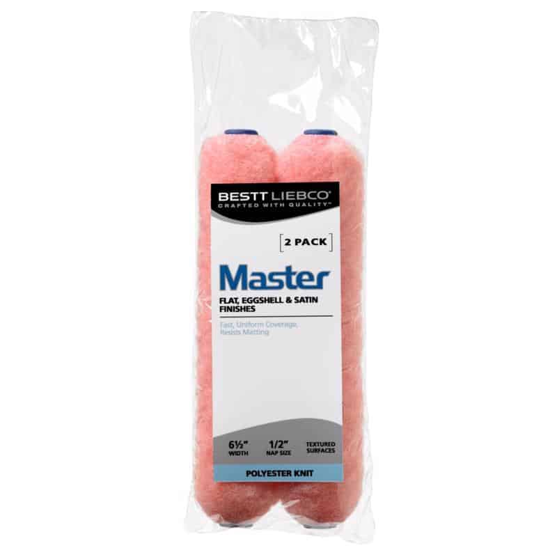 Bestt Liebco Master Knitted Wool/Polyester 6.5 in. W X 1/2 in. Mini Paint Roller Cover 2 pk