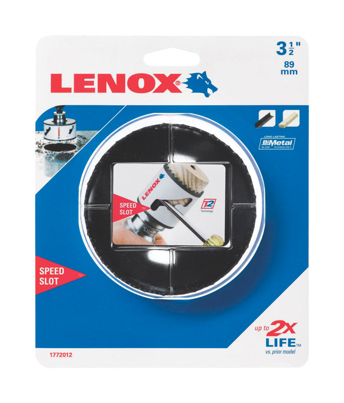 Lenox 3 1/2 in. Bi-Metal Hole Saw 1 pk