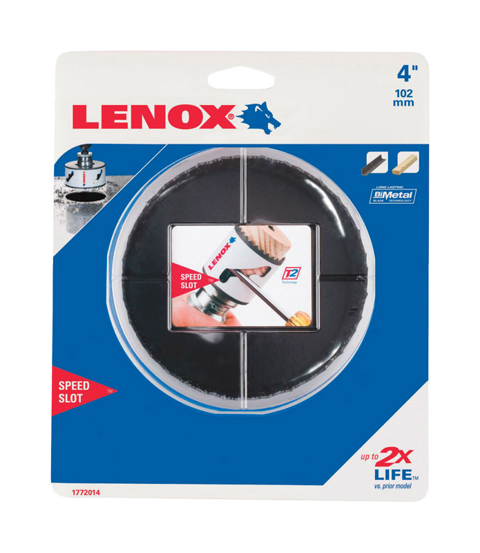 Lenox 4 in. Bi-Metal Hole Saw 1 pk