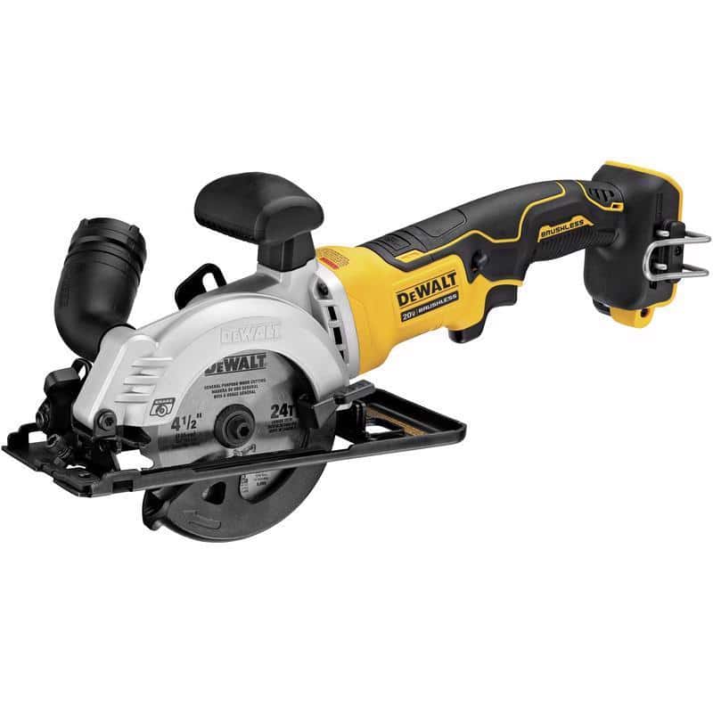 DEWALT 20V MAX ATOMIC 4-1/2 in. Cordless Brushless Compact Circular Saw Tool Only