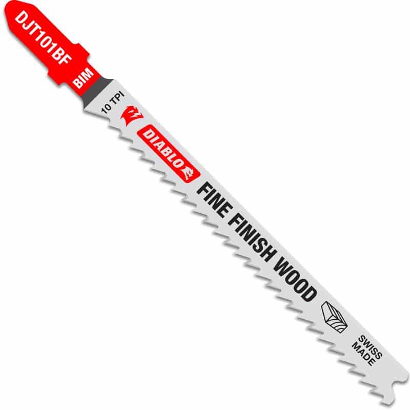Diablo 4 in. High Carbon Steel T-Shank Jig Saw Blade 10 TPI 5 pk