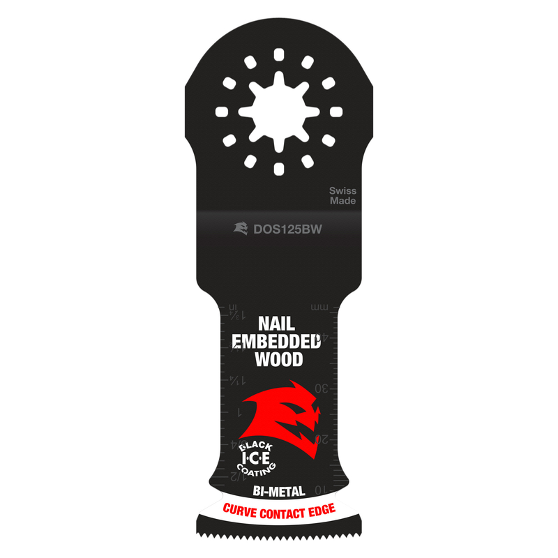 Diablo Starlock 1-1/4 in. W Bi-Metal Oscillating Blade 3 pc