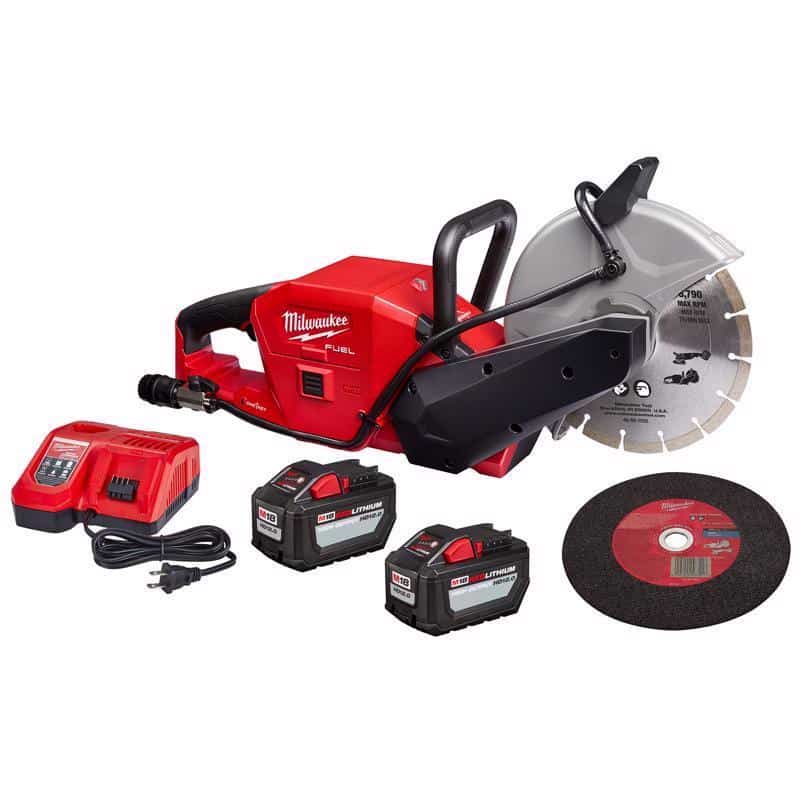 Milwaukee M18 FUEL 18 V 9 in. Cordless Brushless Cut-Off Saw Kit (Battery & Charger)