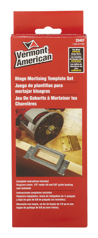 Vermont American 3.5 in. L X 3.5 in. W Template Set 2 pc