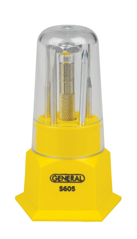General 5 pc Multi-Blade Precision Screwdriver Set