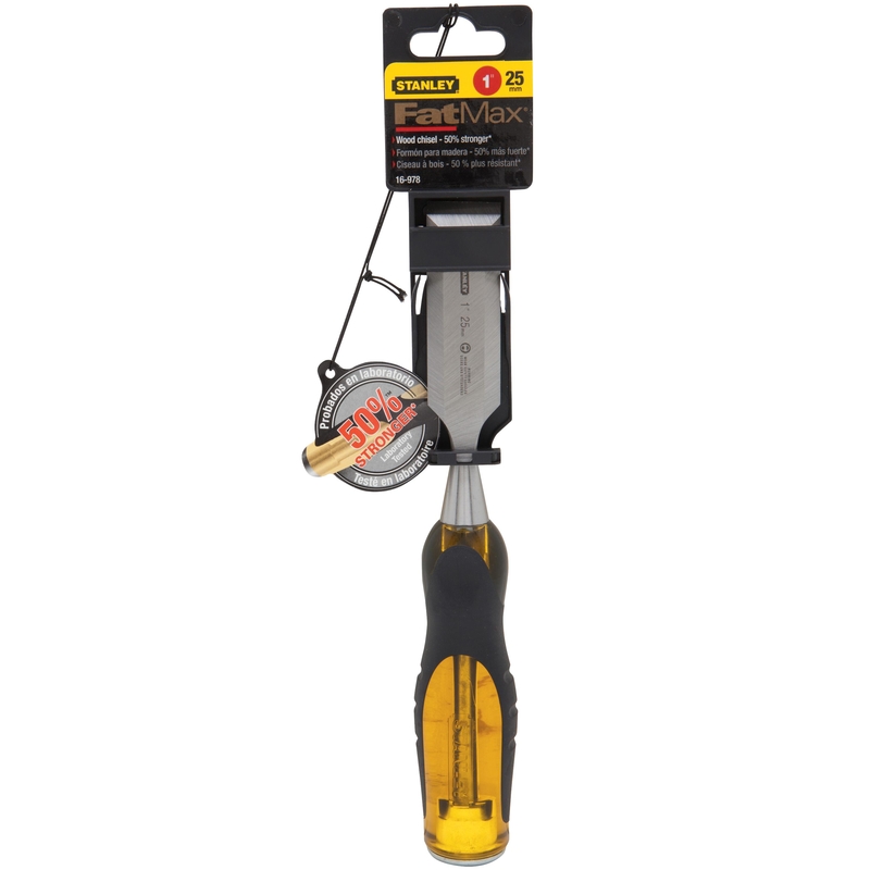 Stanley FatMax Thru-Tang 1 in. W Wood Chisel 1 pk