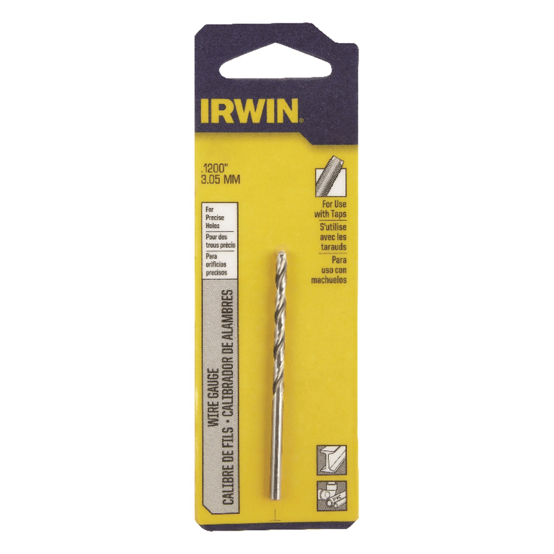 Irwin #30 X 2-3/4 in. L High Speed Steel Wire Gauge Bit 1 pc