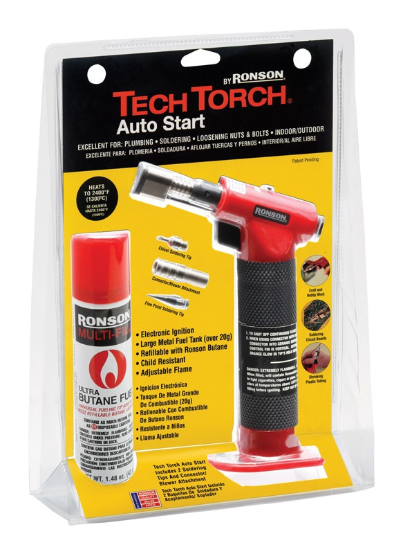 Ronson Tech Torch Torch Kit Squeeze Valve 1 pc