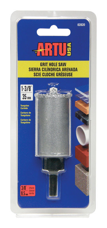 ARTU 1-3/8 in. Carbide Grit Hole Saw Arbor 1 pc