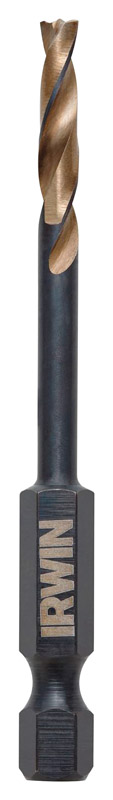 Irwin Turbomax 5/32 in. X 2-7/8 in. L Steel Impact Drill Bit 1 pc