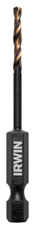 Irwin Turbomax 7/64 in. X 2-11/16 in. L Steel Impact Drill Bit 1 pc
