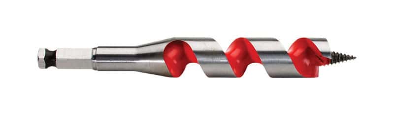 Milwaukee 3/8 in. D X 6 in. L Ship Auger Bit Hardened Steel 1 pc