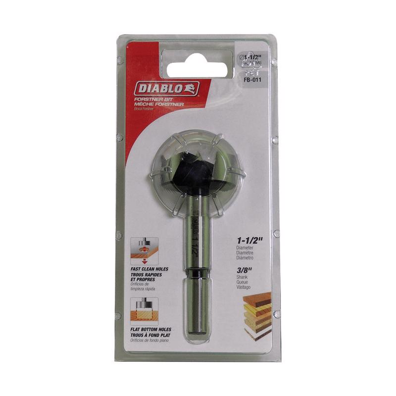 Diablo 1-1/2 in. X 3-1/2 in. L High Speed Steel Forstner Drill Bit 1 pc