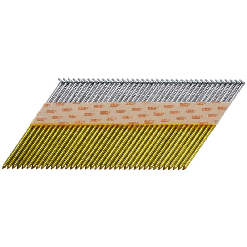 Senco 3-1/2 in. 16 Ga. Angled Strip Hot-Dip Galvanized Framing Nails 34 deg 2,000 pk