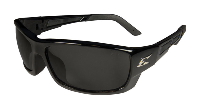 Edge Eyewear Mazeno Slim Fit Safety Glasses Smoke Lens Black Frame 1 pk