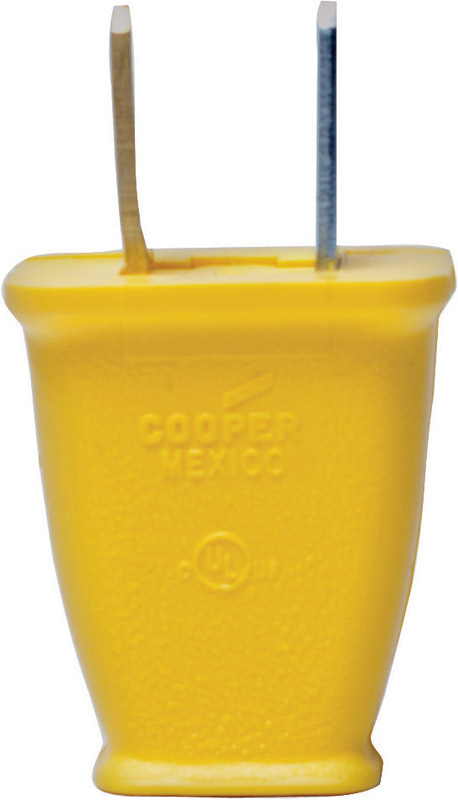 Cooper Wiring Commercial and Residential Thermoplastic Non-Grounding Connector 1-15P 2 Pole 2 Wire