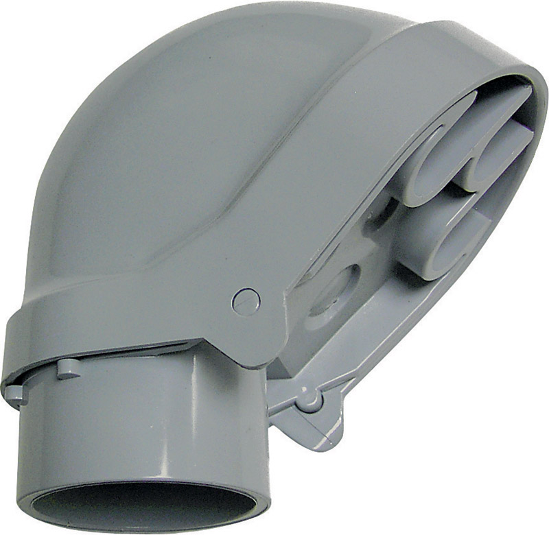 Cantex 1-1/2 in. D PVC Electrical Conduit Entrance Cap